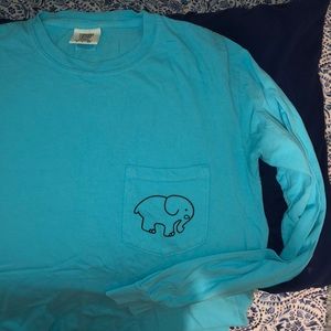 Ivory Ella turquoise long sleeve shirt!